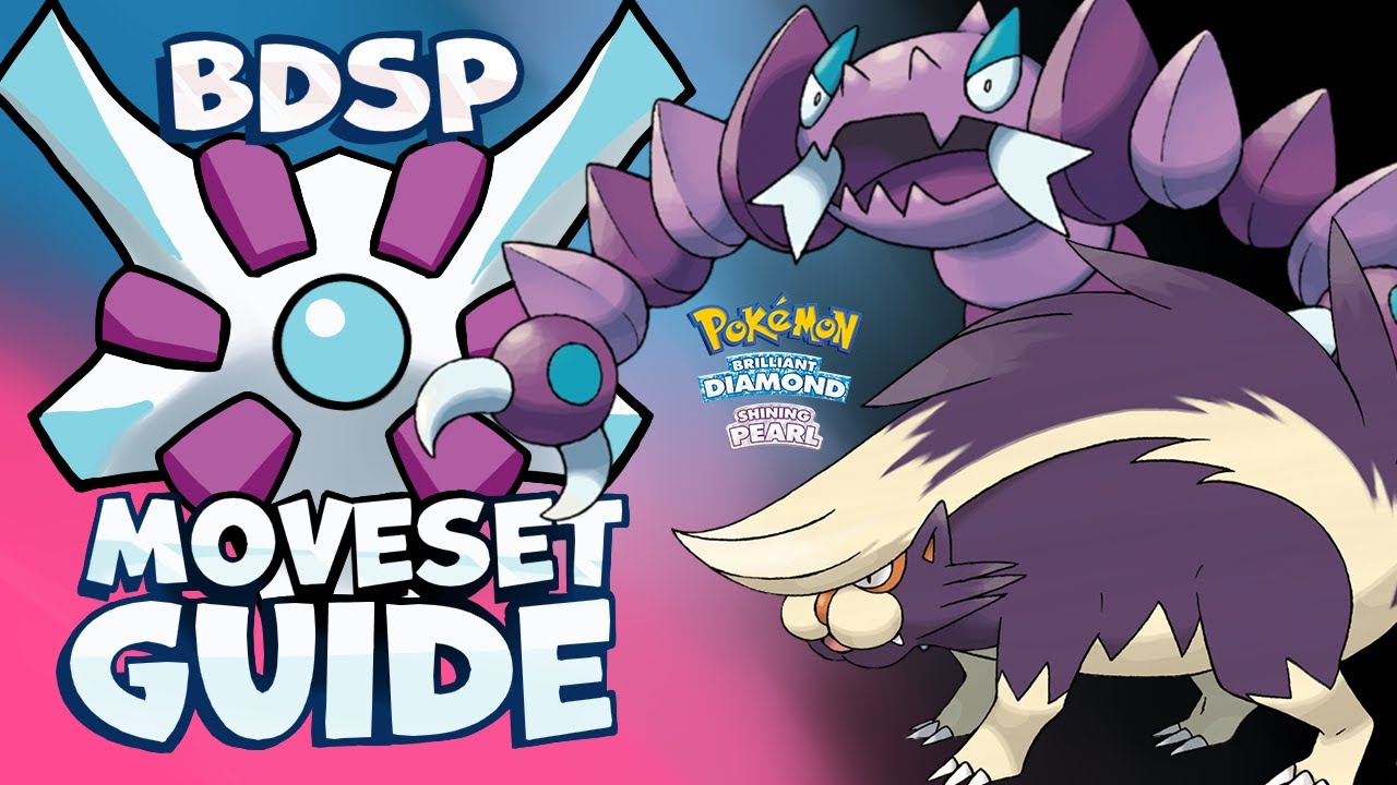 How to use DRAPION and SKUNTANK! Moveset Guide! Pokemon Brilliant Diamond and Shining Pearl
