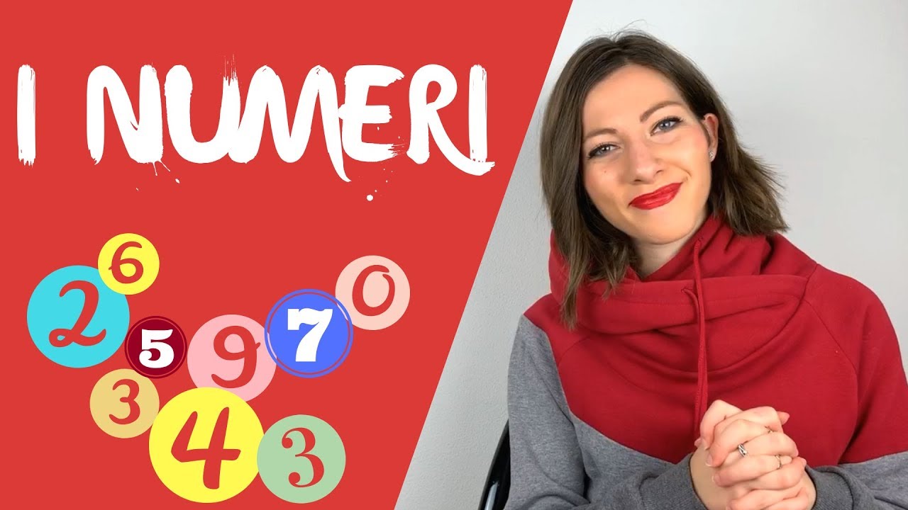 Impara i NUMERI in ITALIANO: Come si formano? Quali sono? + Espressione: DARE I NUMERI 1️⃣2️⃣3️⃣