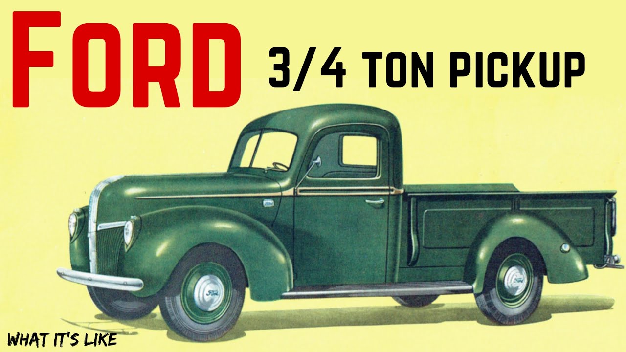 1941 Ford 3/4 ton pickup truck