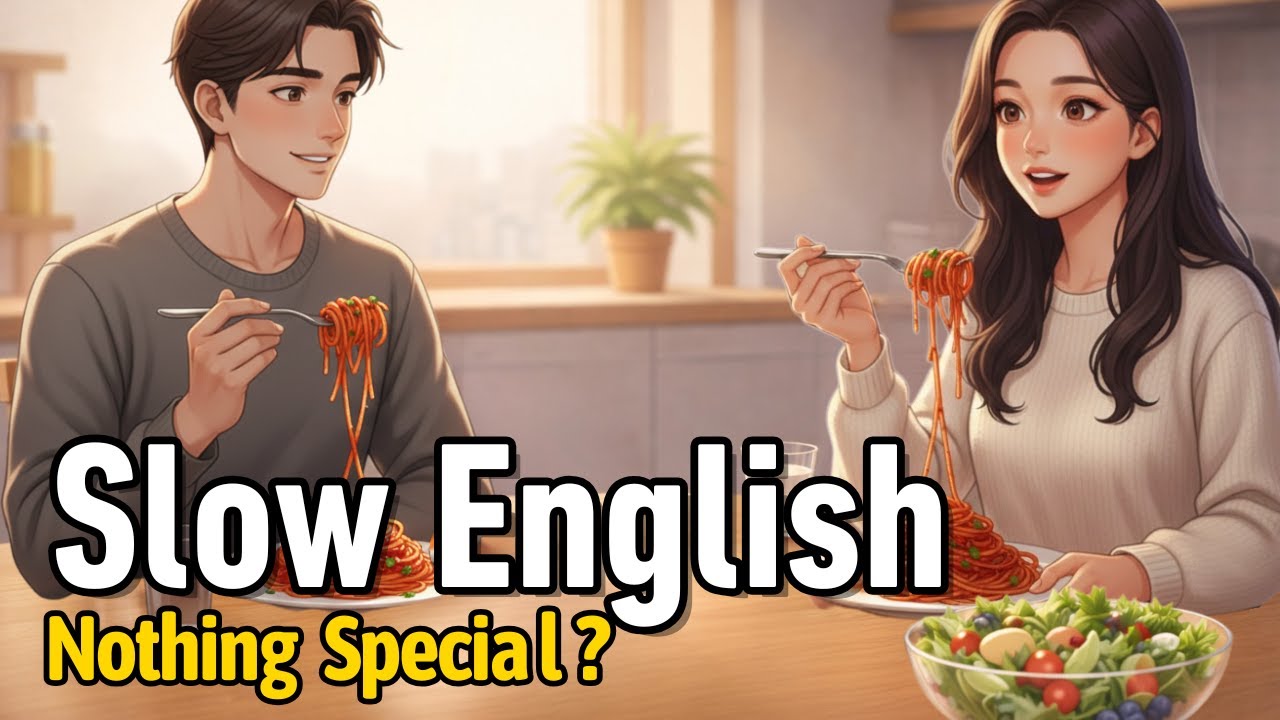 Nothing Special — Just a Calm Weekend | Simple English Conversations (A1–A2)