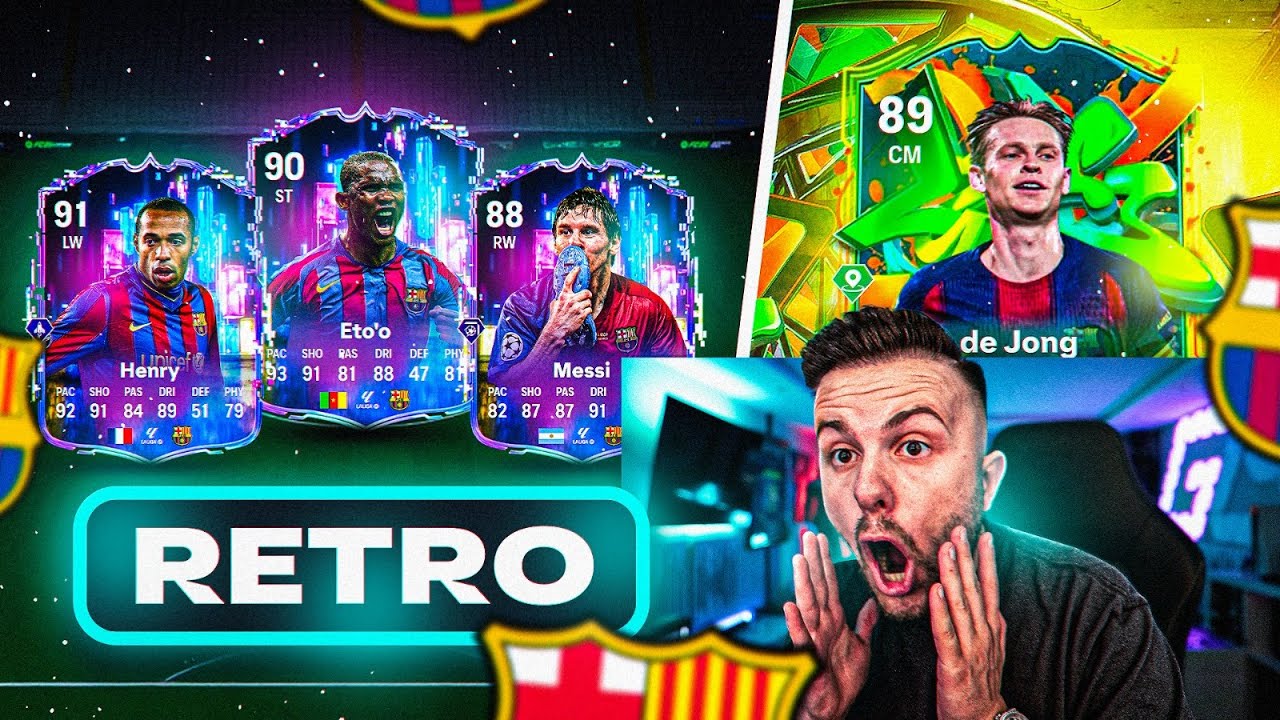 Mein RETRO BARCA 2009 WL Team 😍 Joga Bonito EVENT Pack Opening 🔥 EA FC 26