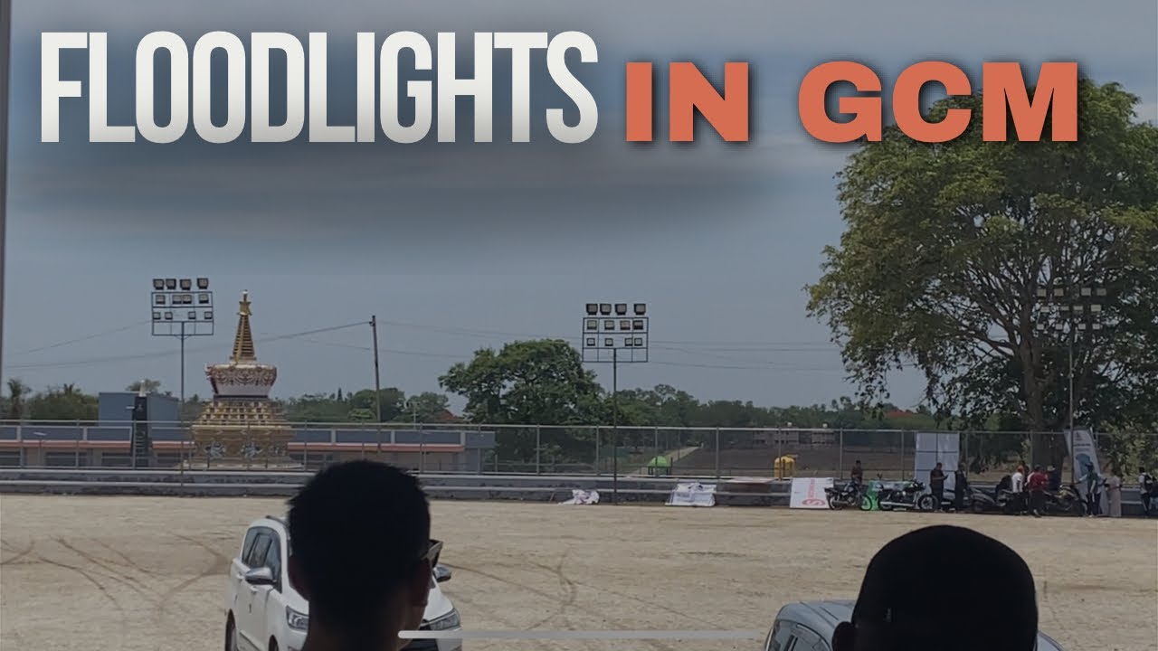 Hunsure GCM FLOODLIGHT/ TEAM KIT DISTRIBUTION/ TEAM MEETING. Rabgyeling