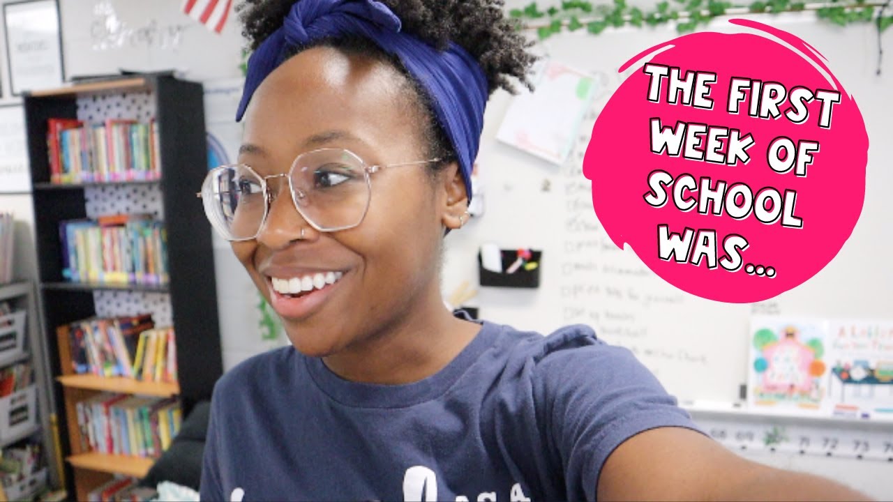 I SURVIVED THE FIRST WEEK | reflections and adjustments | 4th grade teacher vlog