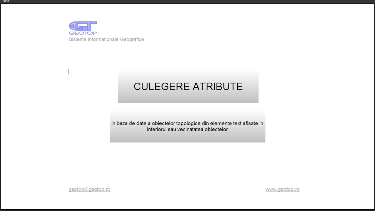 Culegere atribute