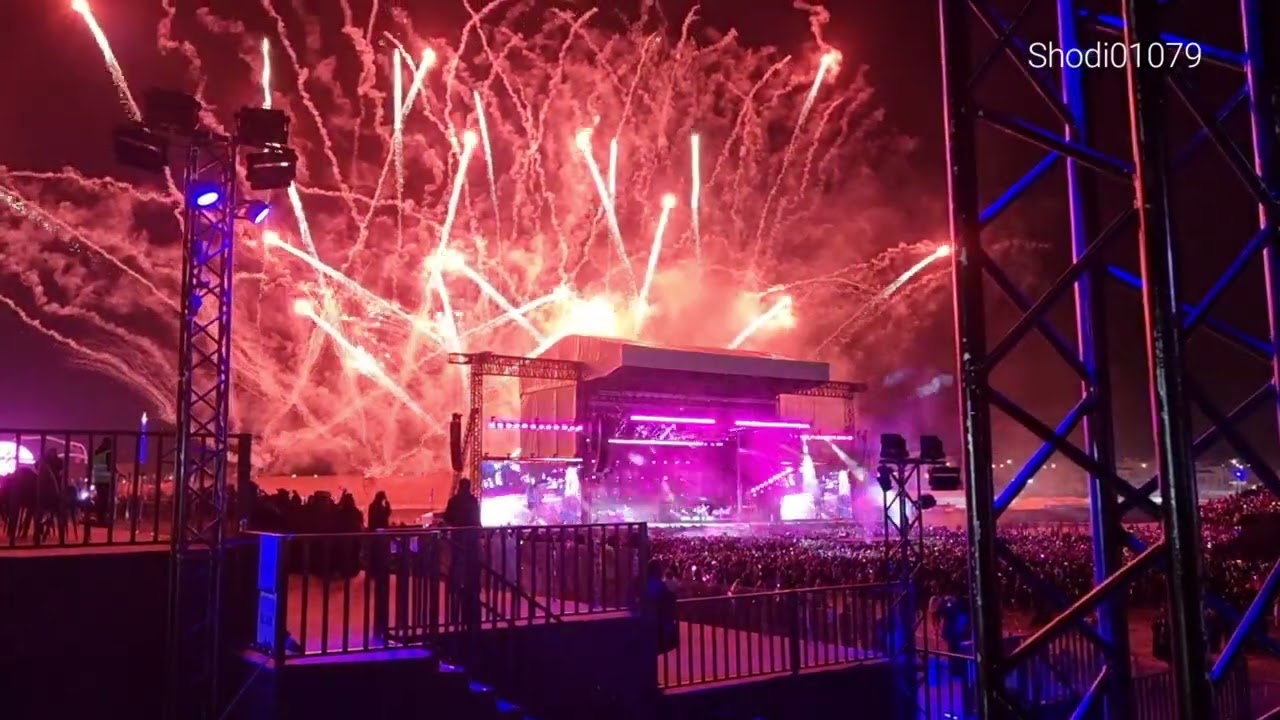 BLACKPINK RIYADH CONCERT ENDING FIREWORKS 230120