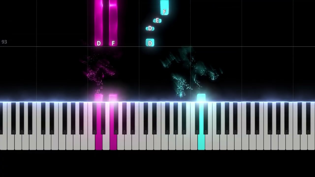 Slash Inferno - Waterflame, BoomKitty, Teminite [PIANO TUTORIAL]