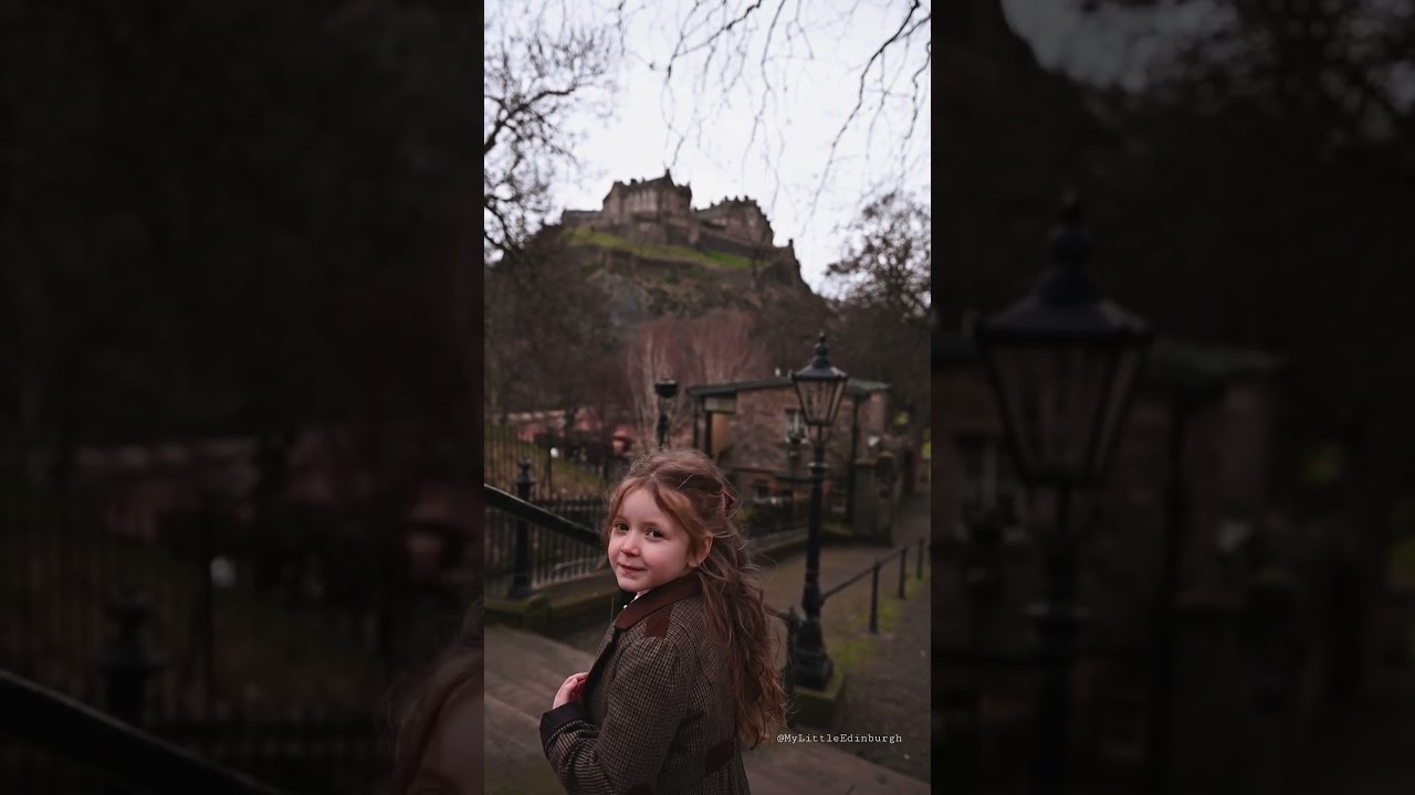 Exploring Edinburgh with kids is pure magic! When they find out the castle is on top of a volcano!