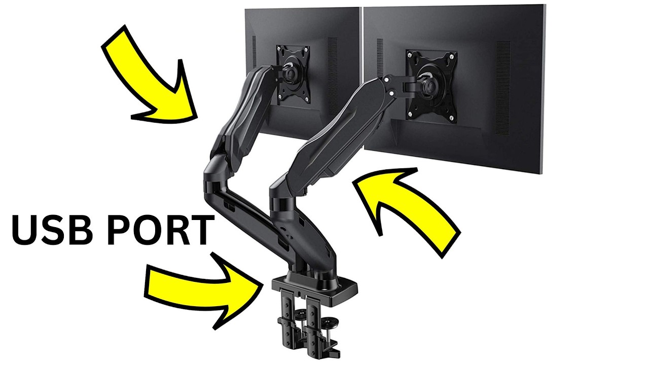Huanuo Dual Monitor Mount With USB Port Review