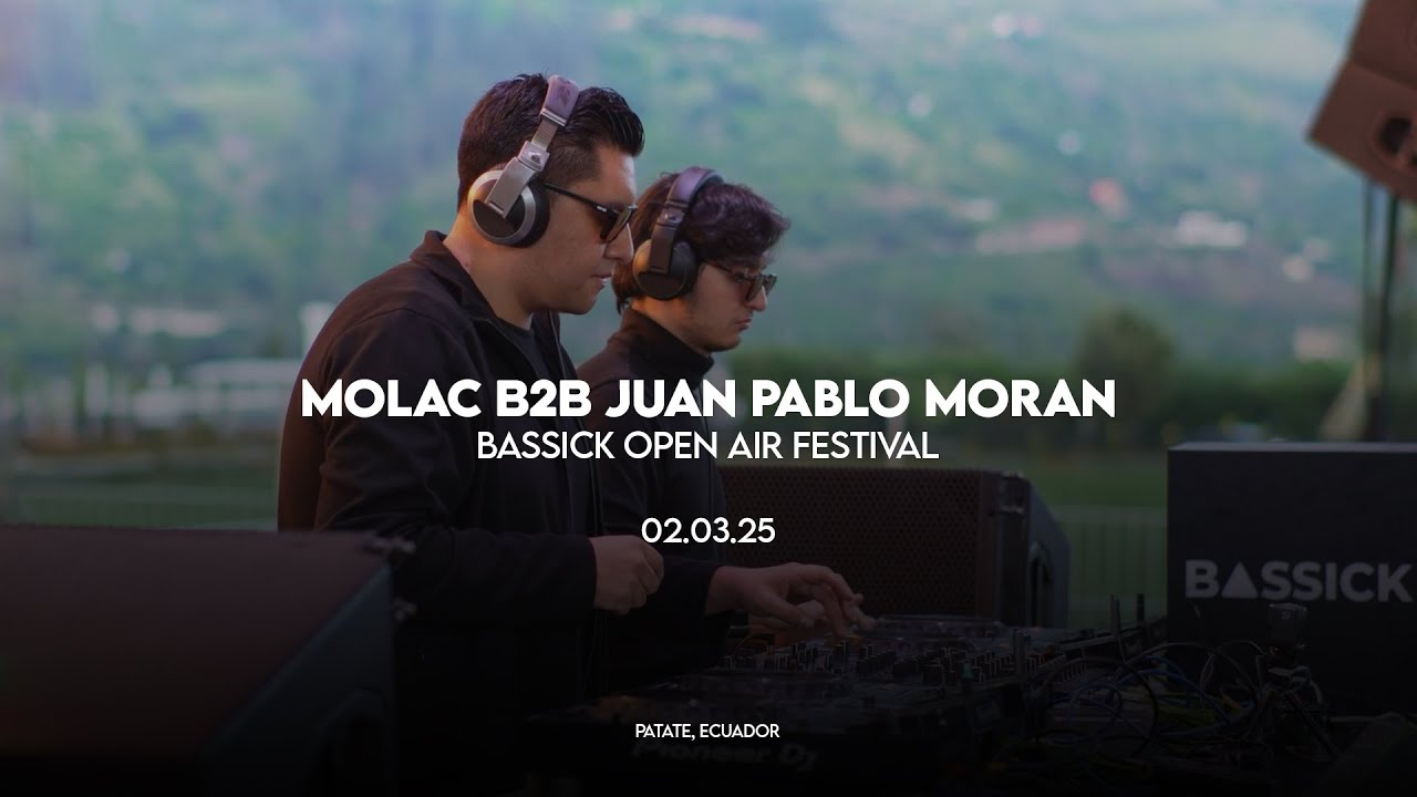Molac b2b Juan Pablo Moran @ Bassick Open Air Festival