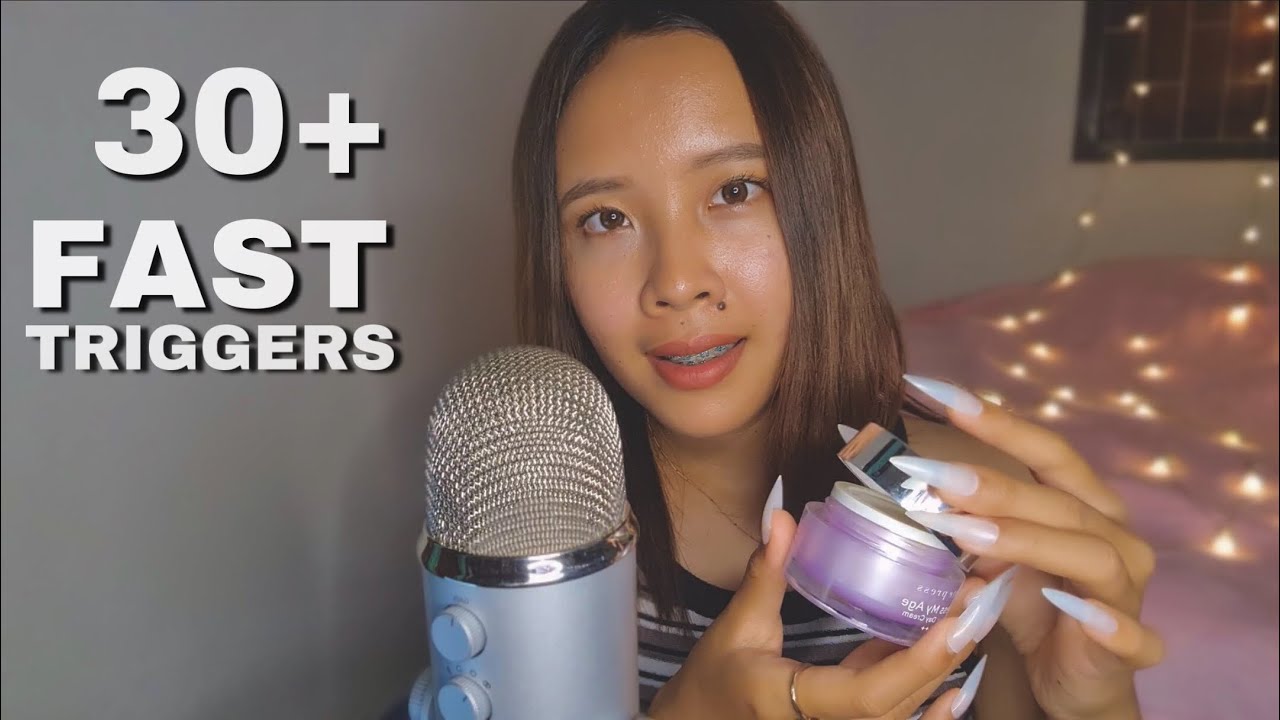 ASMR | 30 FAST & AGGRESSIVE TRIGGERS💨 (Thai Whispers 🇹🇭)