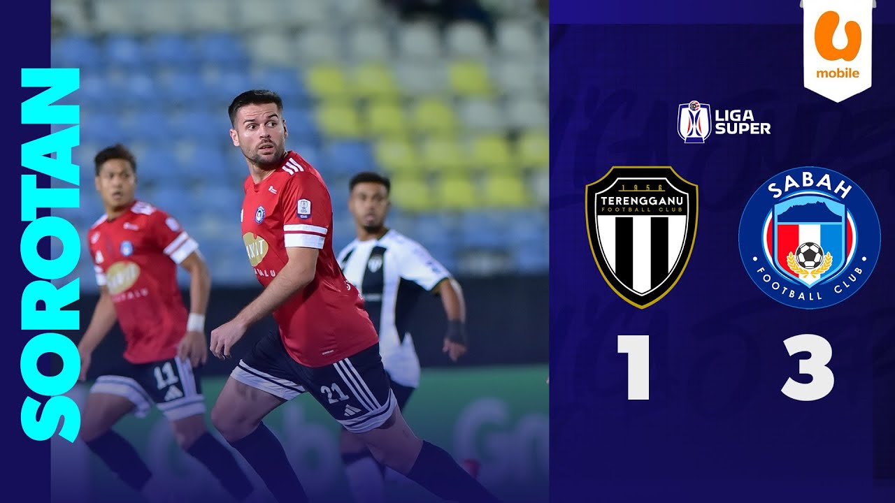 Terengganu FC 1-3 Sabah FC | Sorotan Liga Super 2025/26
