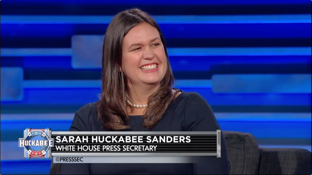 EXCLUSIVE: White House Press Secretary Sarah Huckabee Sanders Talks Trump, Jesus & More! | Huckabee