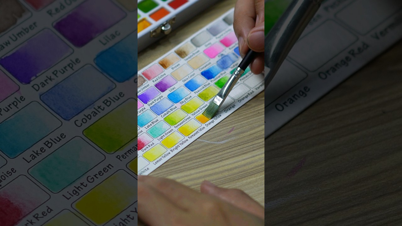 new art supplies - Seami Art watercolor  #unboxing #artsupplies #watercolor #seamiart