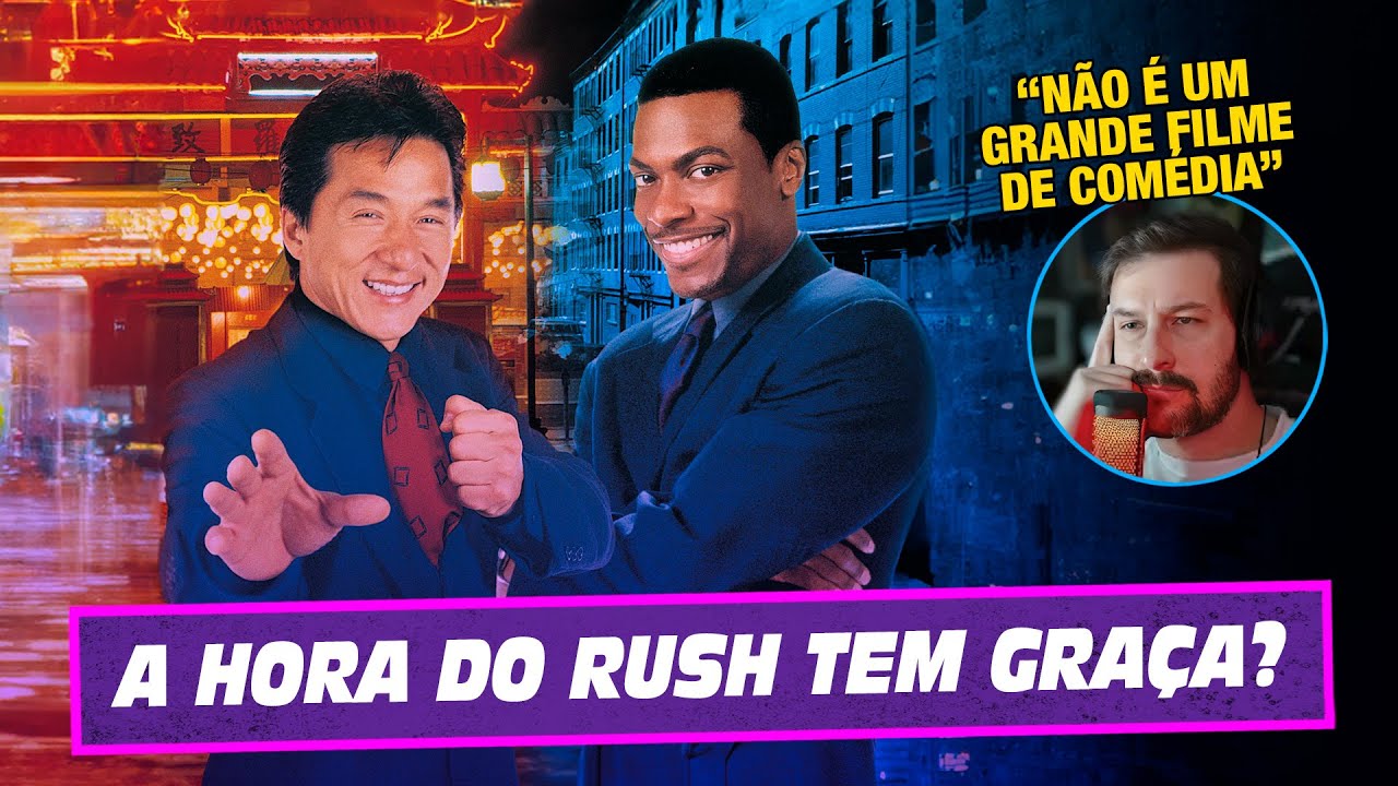 Tentando rir com A hora do Rush