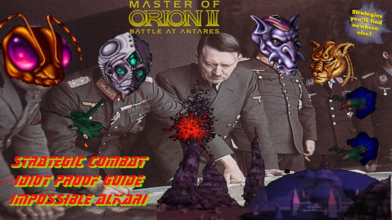 Master of Orion 2 Strategic Combat Guide Impossible [part 1 VOICED]