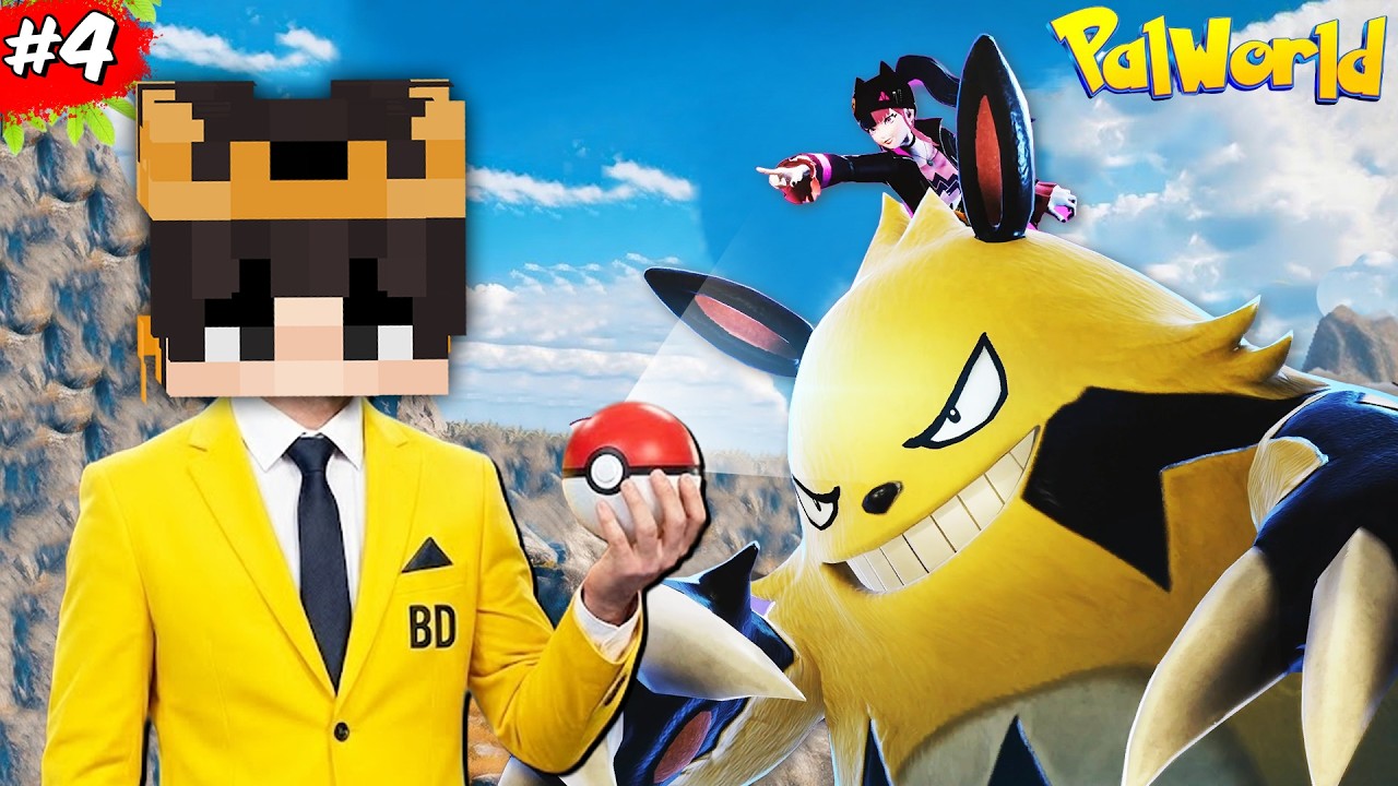 I Fought My First Tower Boss in Palworld!