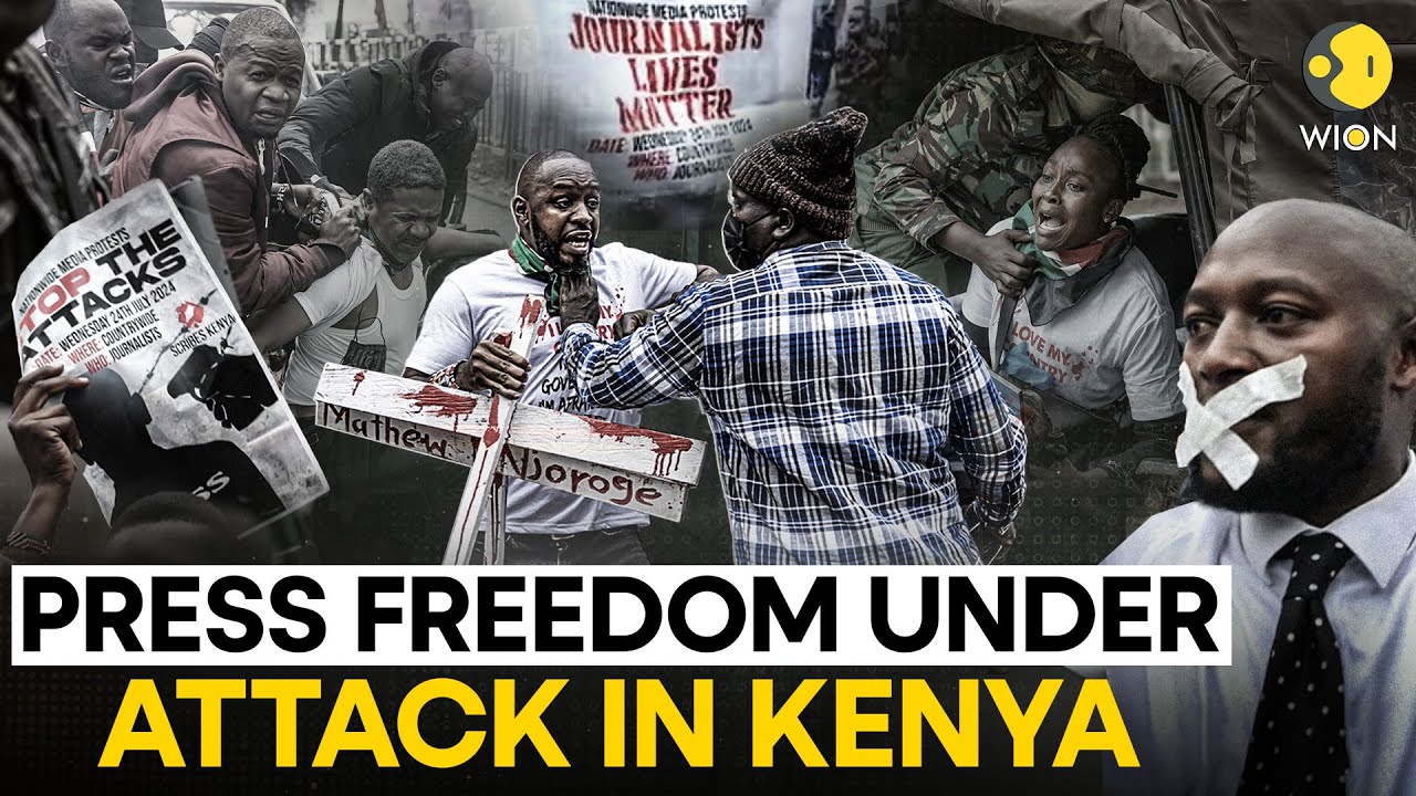 Kenya Protest: Journalists  targeted in violation of Press Freedoms | WION Original