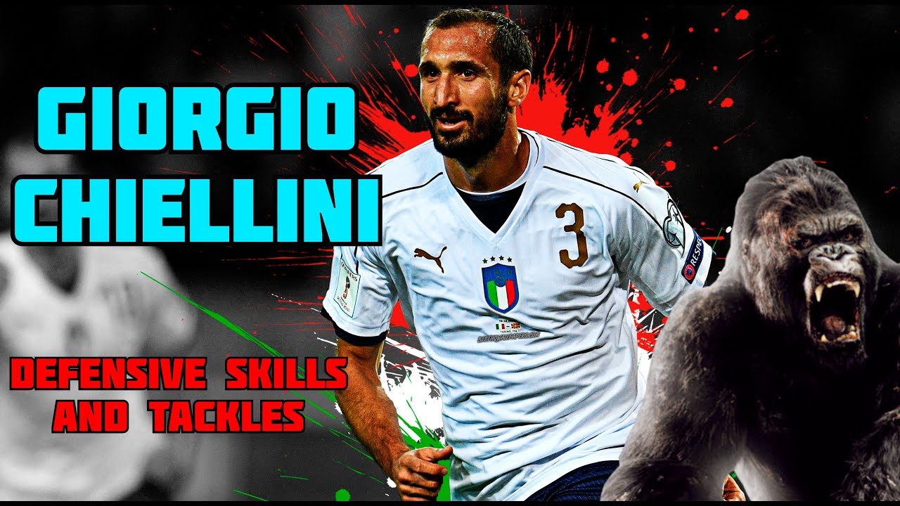Giorgio Chiellini ● King Kong ● Tackles ● Defensive Skills ● 2019