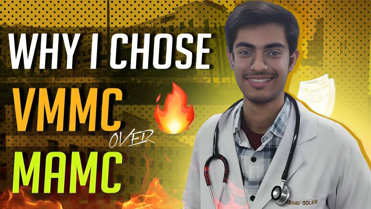 Why I chose VMMC over MAMC ❓‼️ What about AIIMS Delhi ❓🤔