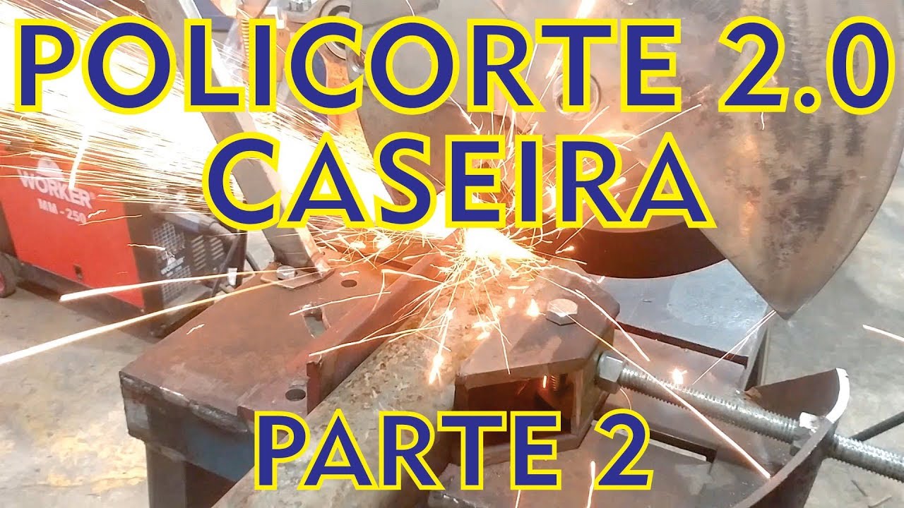 Policorte caseira, versão 2.0 (Parte 02) Angle Grinder