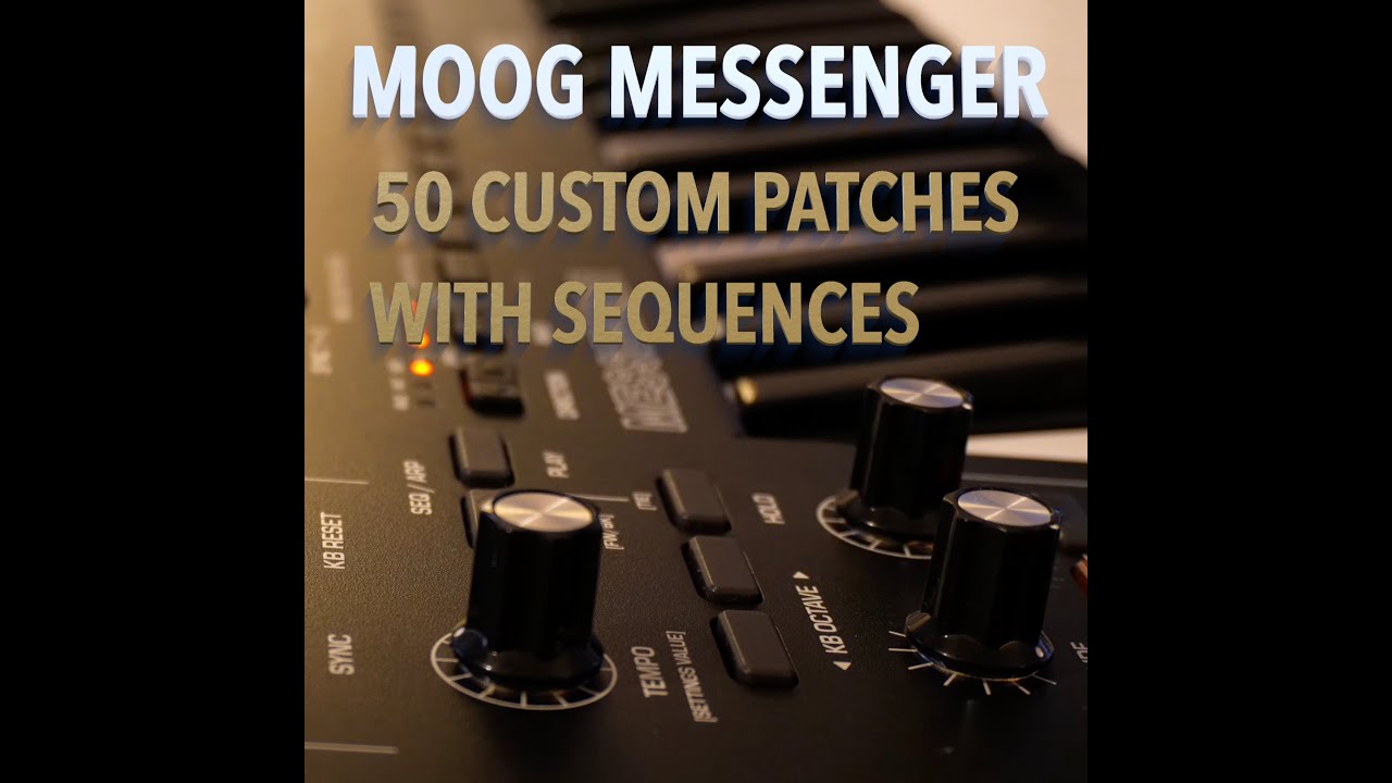 MOOG MESSENGER  SOUNDBANK