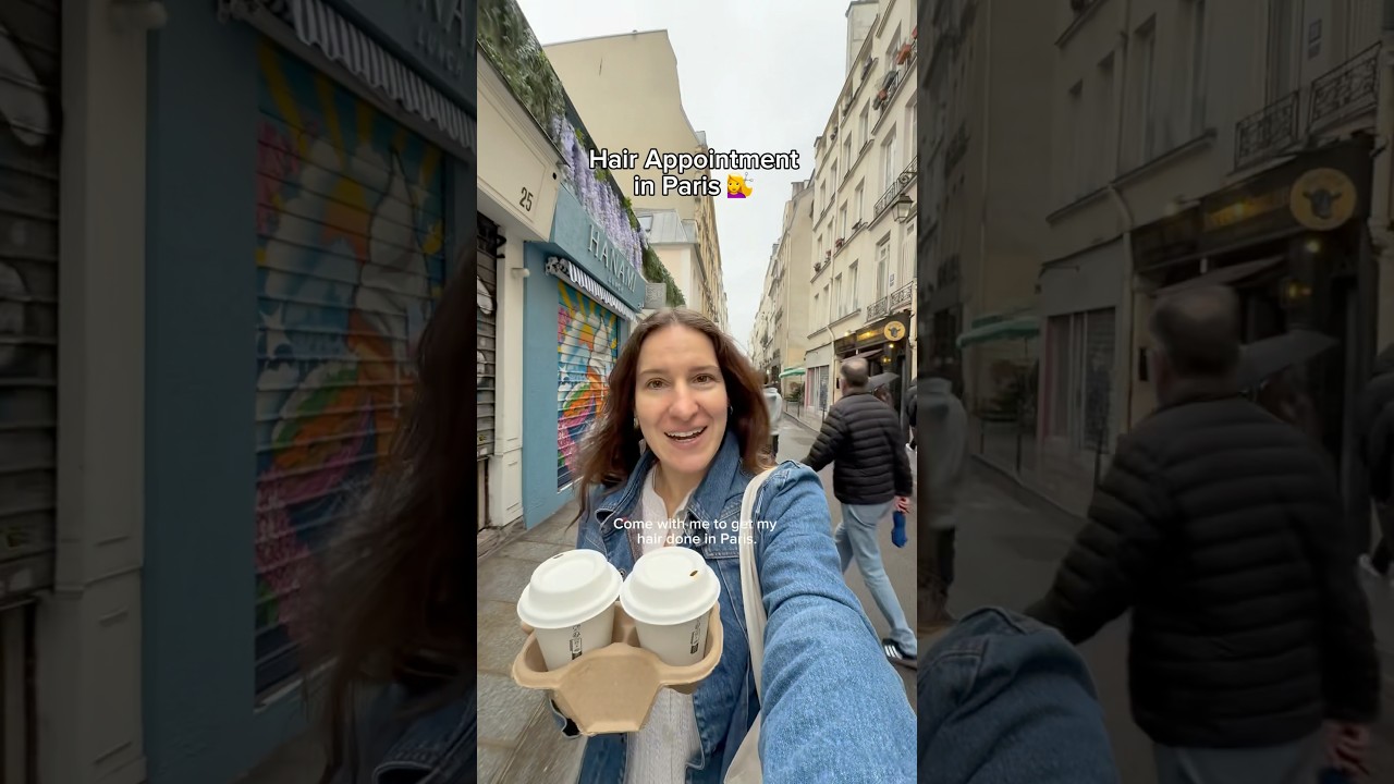 Getting My Hair Done in Paris! (Balayage) #parislife