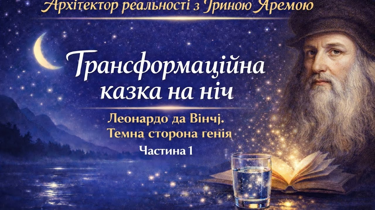 Трансформаційна історія на ніч | Леонардо да Вінчі. Темна сторона генія | Частина 1