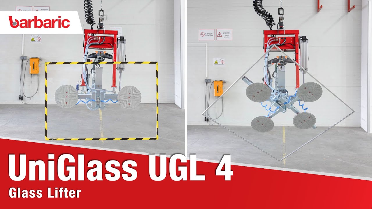 Barbaric UGL4 + SafetyKit // Glass Vacuum Lifter // Customized Version