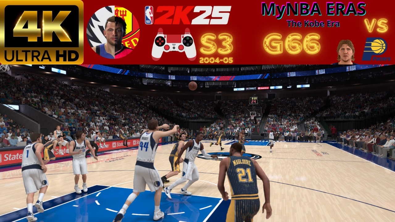 [NBA2K25][HoF]第三季六十六場 vs遛馬[一鏡到底][曼巴紀元]