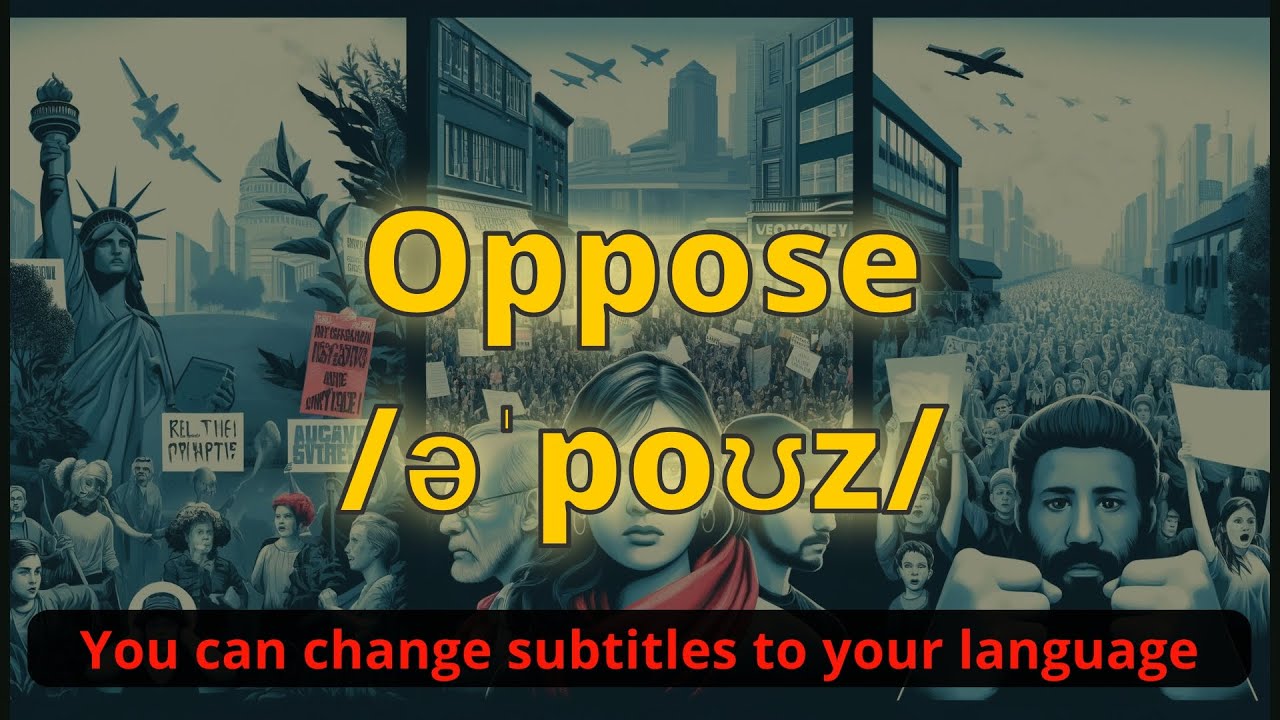 Oppose meaning with 5 examples