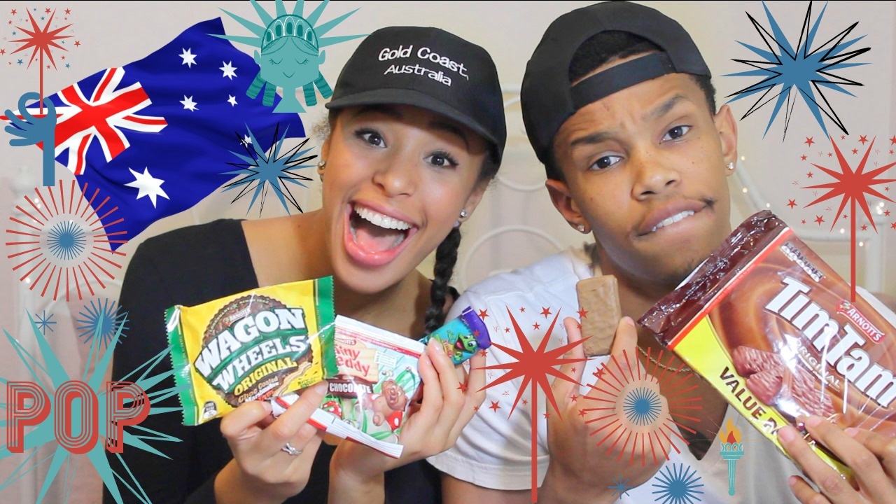 Americans try Australian food!