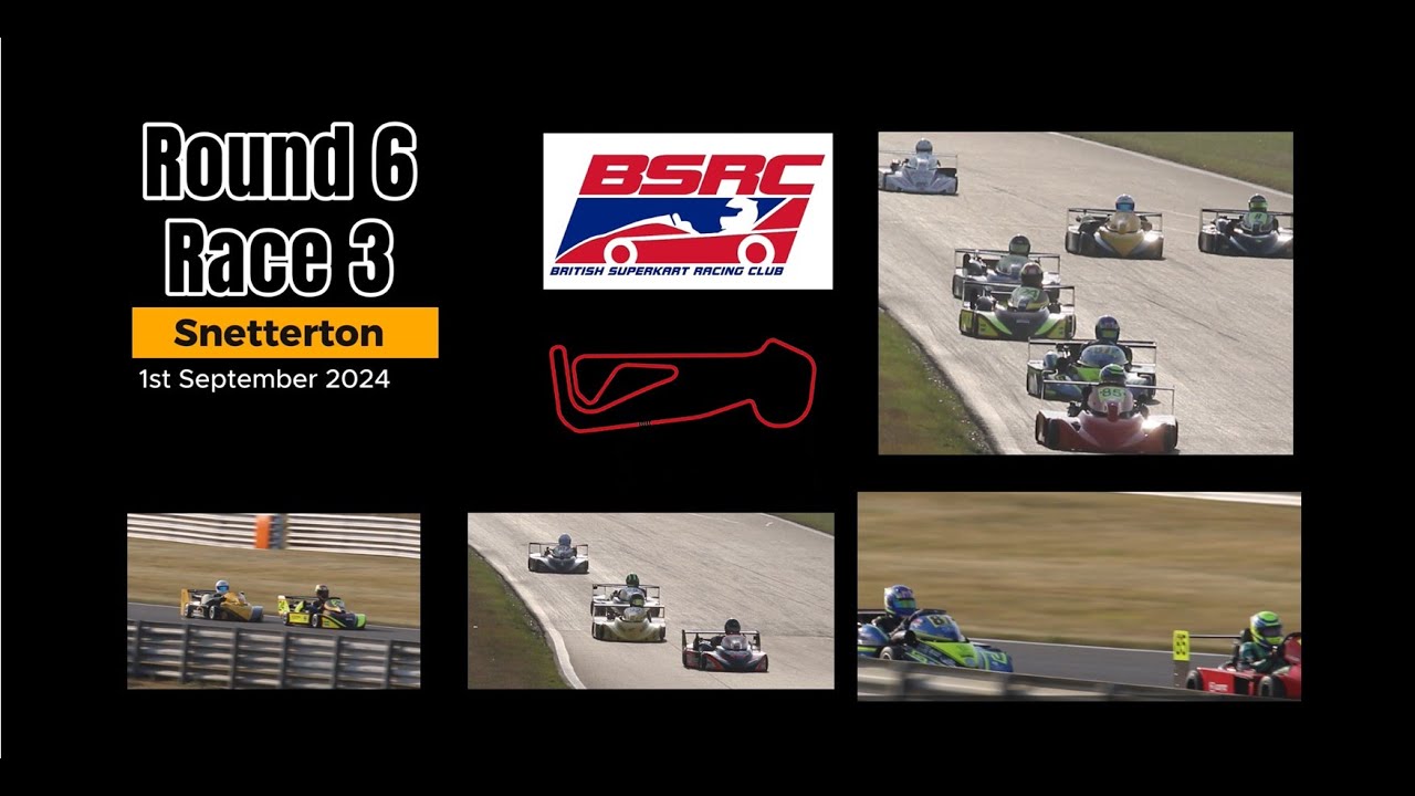 British Superkarts Sunday 1st September Snetterton - Race 18 held at the Bemsee meeting