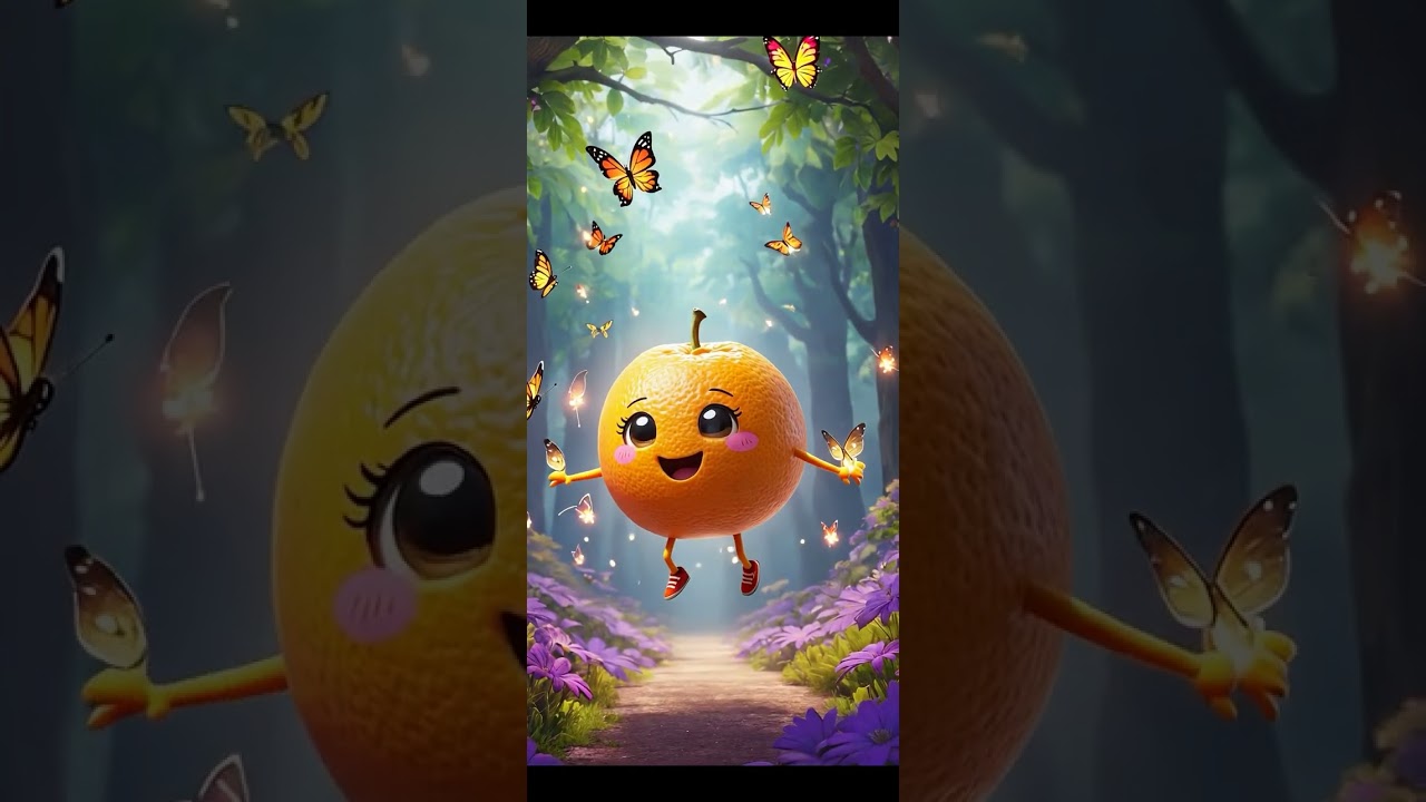 The Fruit Song! 🍎🍌🍊 Apple 🍎 Banana 🍌 Orange 🍊 (Kids Song + Nursery Rhyme)