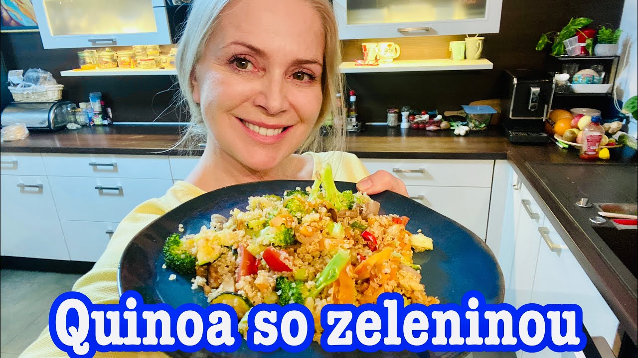 Quinoa so zeleninou. Vyskúšajte a budete si ju variť každý druhý deň!