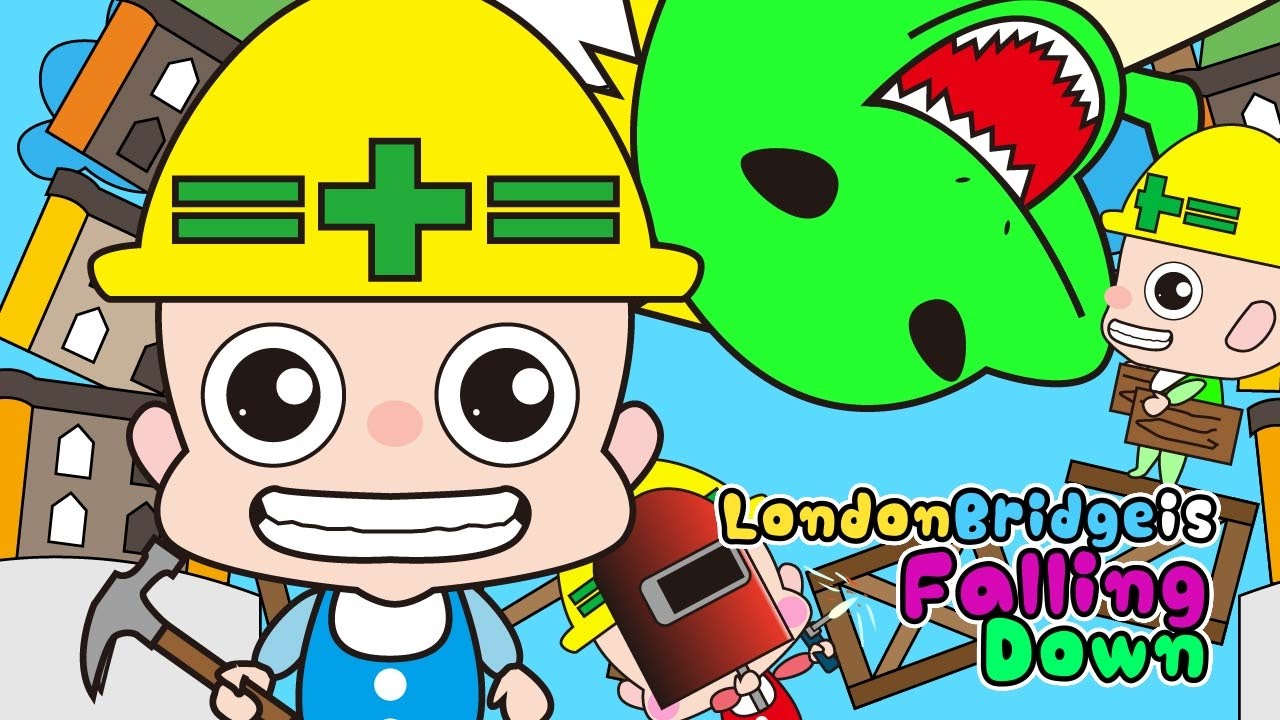 London Bridge Is Falling Down Little Babies | Children Nursery Rhyme | Kids Songs | Baby Puff Puff