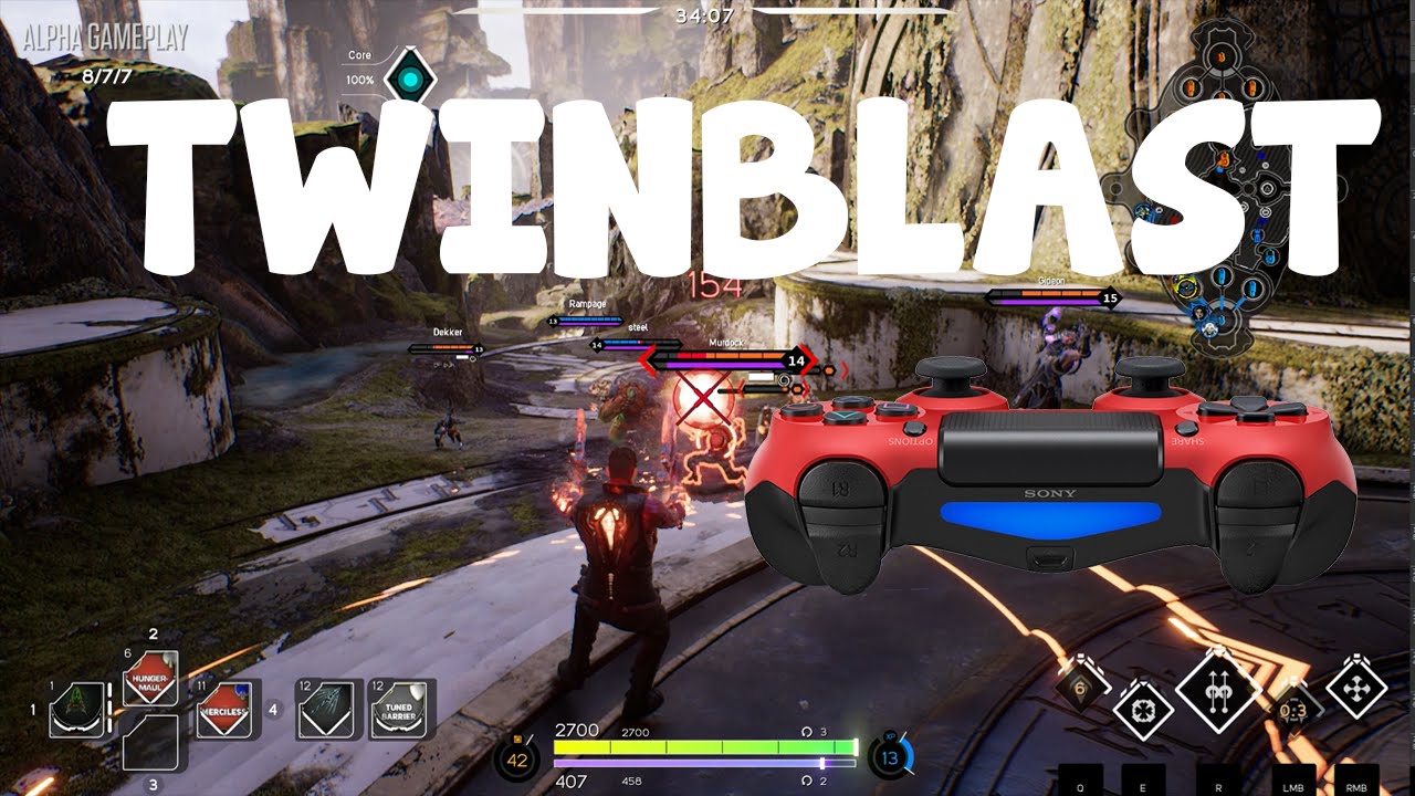 Paragon PS4 - Twinblast Gameplay (FULL GAME)