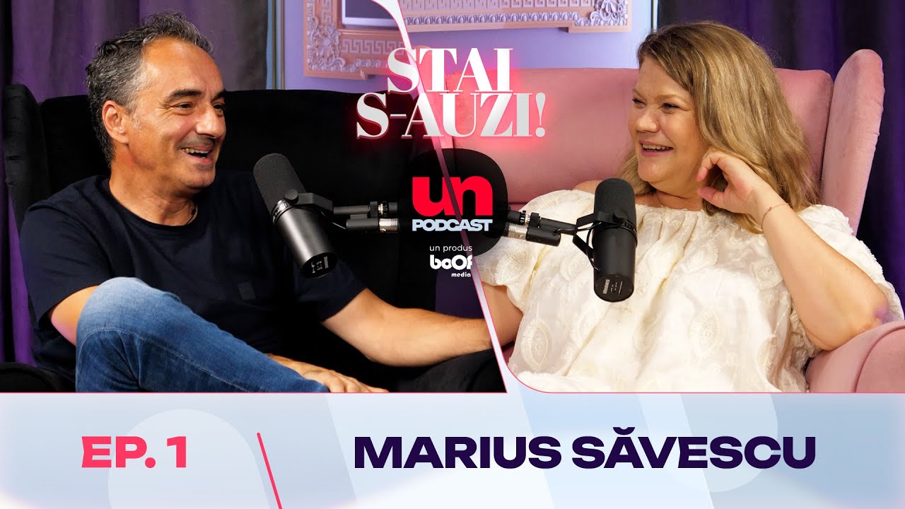 Marius Săvescu: ”Eram înaintea fotbalului, așa că m-am apucat de actorie!” | Stai s-auzi! - ep 1