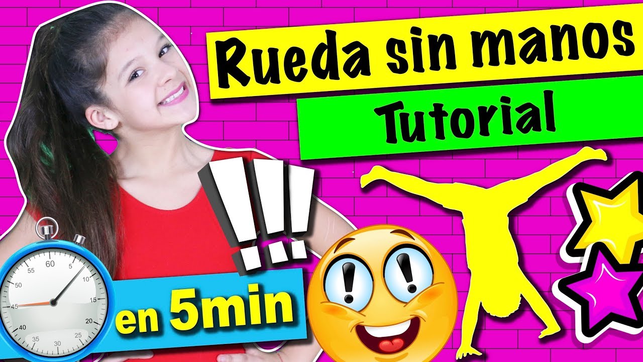 🤸‍♀️ ¡¡Cómo hacer RUEDA SIN MANOS !!💪 TUTORIAL DE GIMNASIA RITMICA O ARTÍSTICA