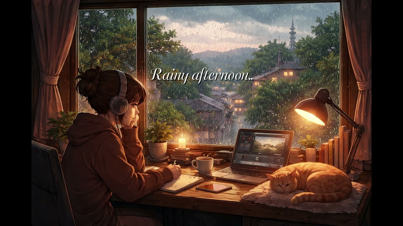Rainy afternoon.. [Lo Fi Chill mix]