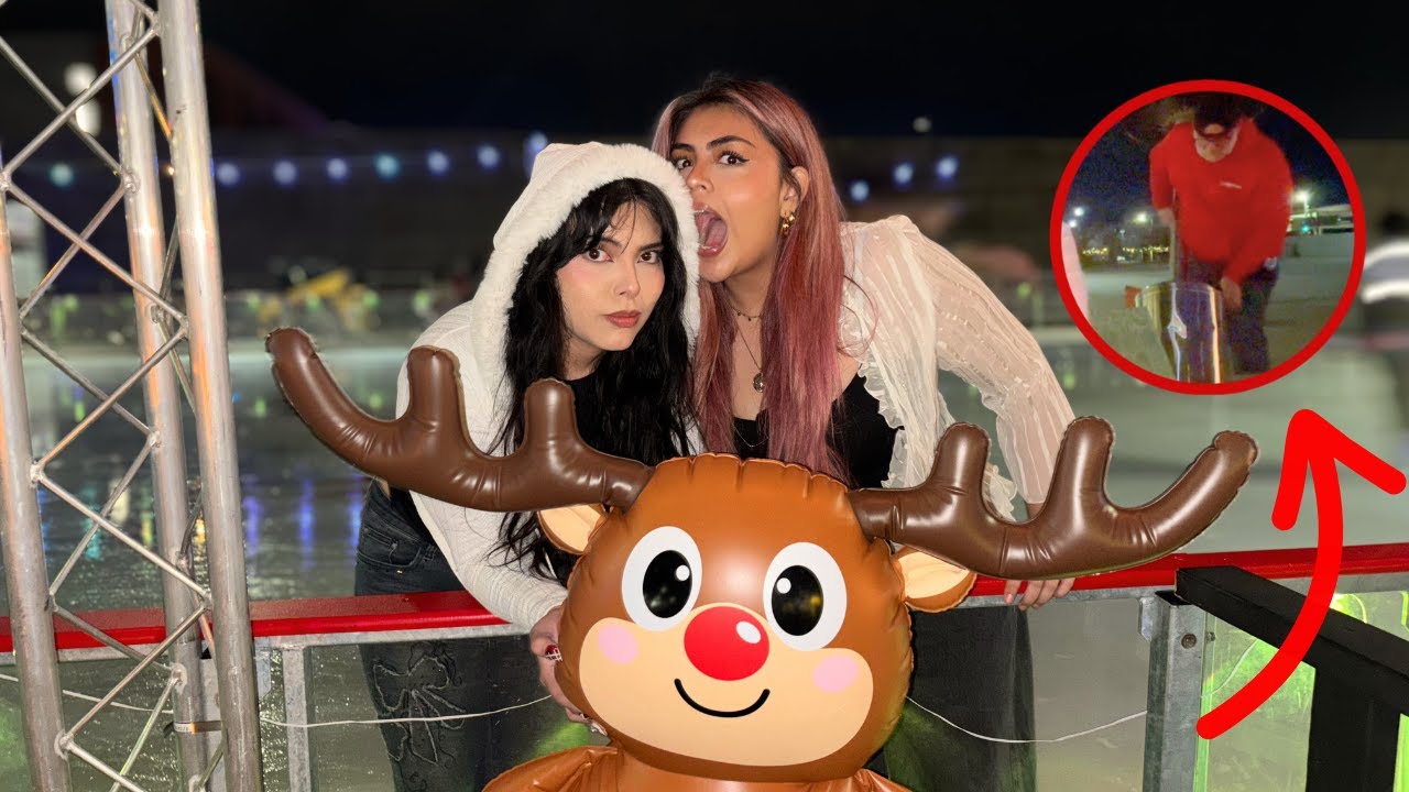 YOUTUBERS GET ATTACKED WHILE ICE SKATING?!