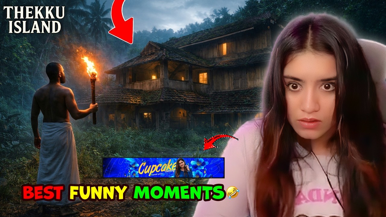 BEST FUNNY MOMENTS 🤣🤣 THEKKU ISLAND @cupcakegamingyt  ചിരിച്ചു ഒരു വഴിയായി