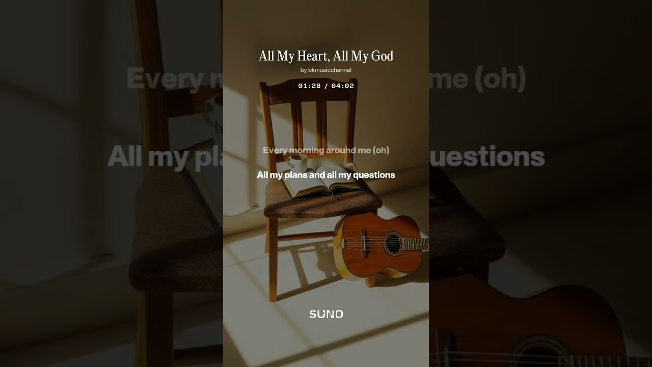 All My Heart, All My God! Full Lyrics