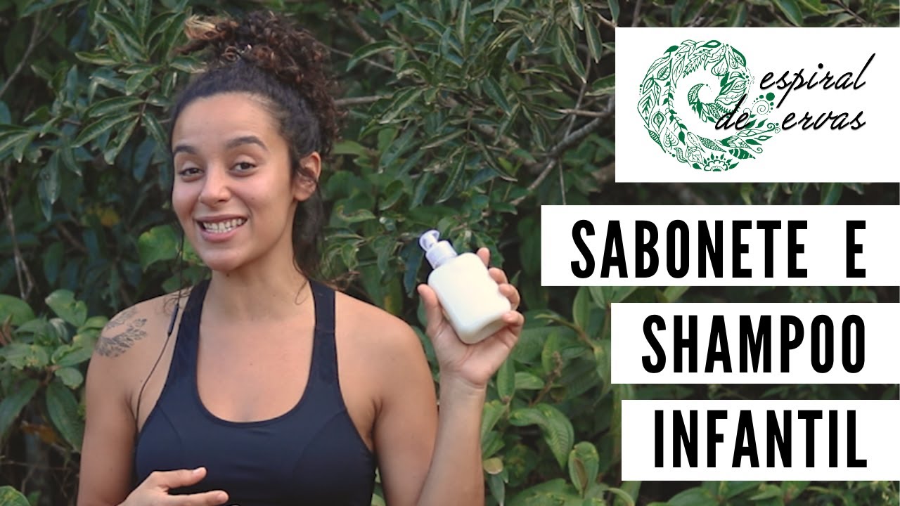 Sabonete e Shampoo Líquido Infantil - sem lágrimas