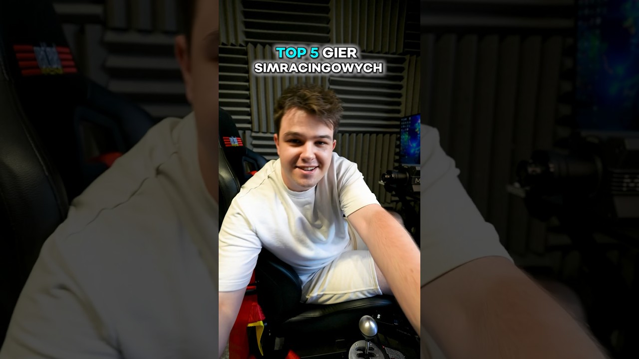 TOP 5 GIER SIMRACINGOWYCH! 🏎️🔥 #motoryzacja #lifestyle
