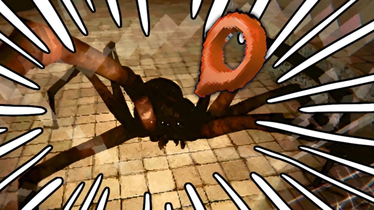 A Spider Way Bigger Than It Should Be…