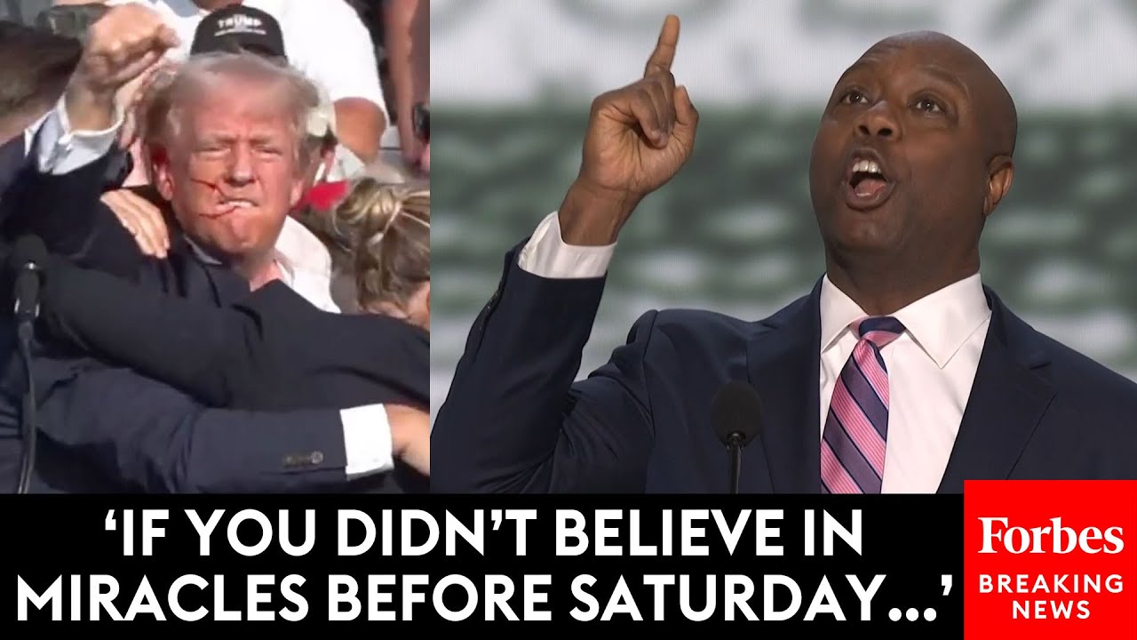 BREAKING NEWS: Tim Scott Brings The House Down At RNC Thanking God For Trump Surviving Shooting