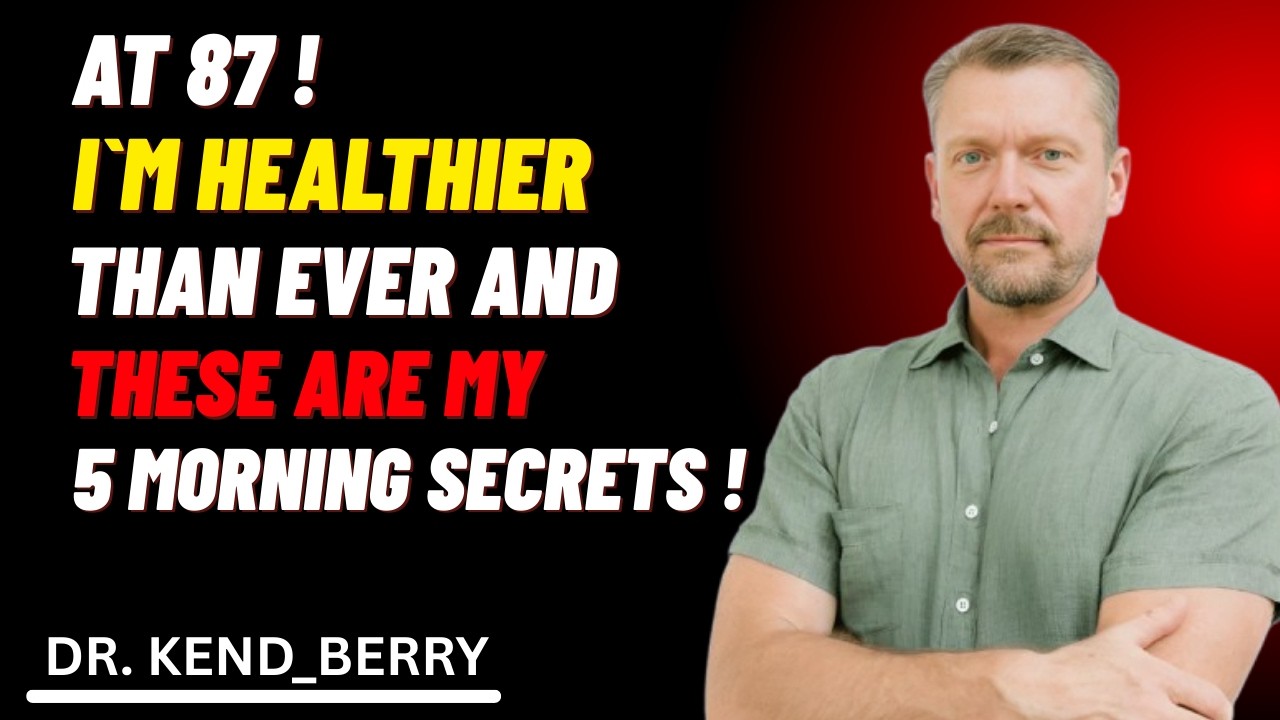 I'm 87 and Live Alone - These 5 Morning Habits Keep Me Healthier Than People Half My Age!