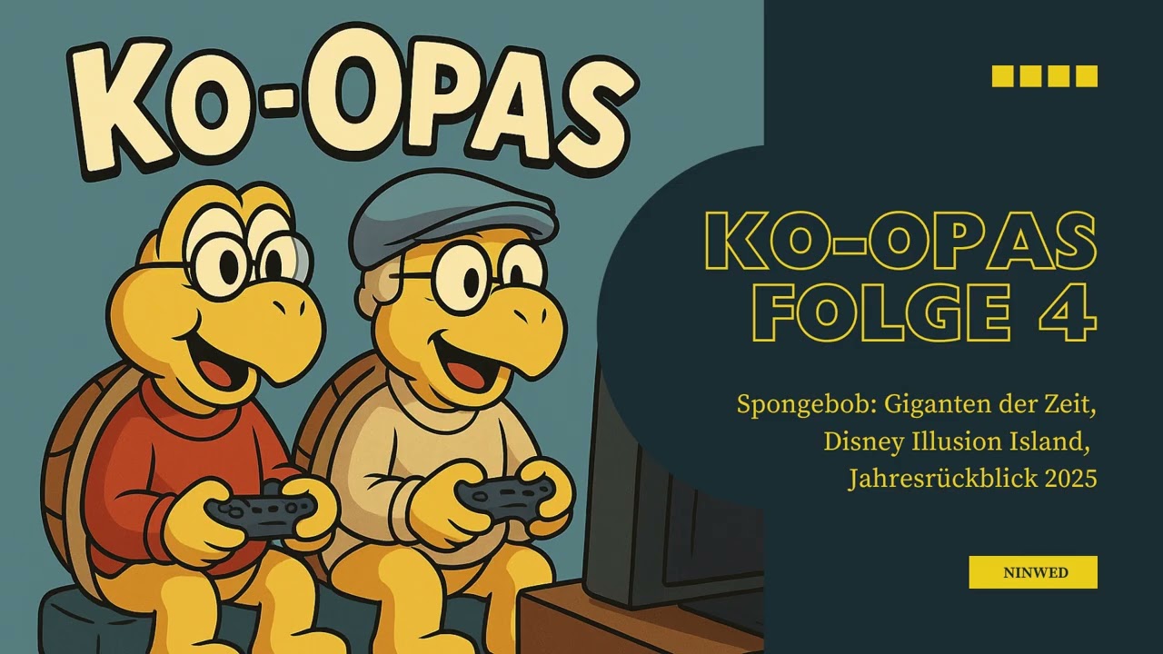 Ko-Opas Folge 4 - Spongebob: Giganten der Zeit, Disney Illusion Island, Jahresrückblick 2025