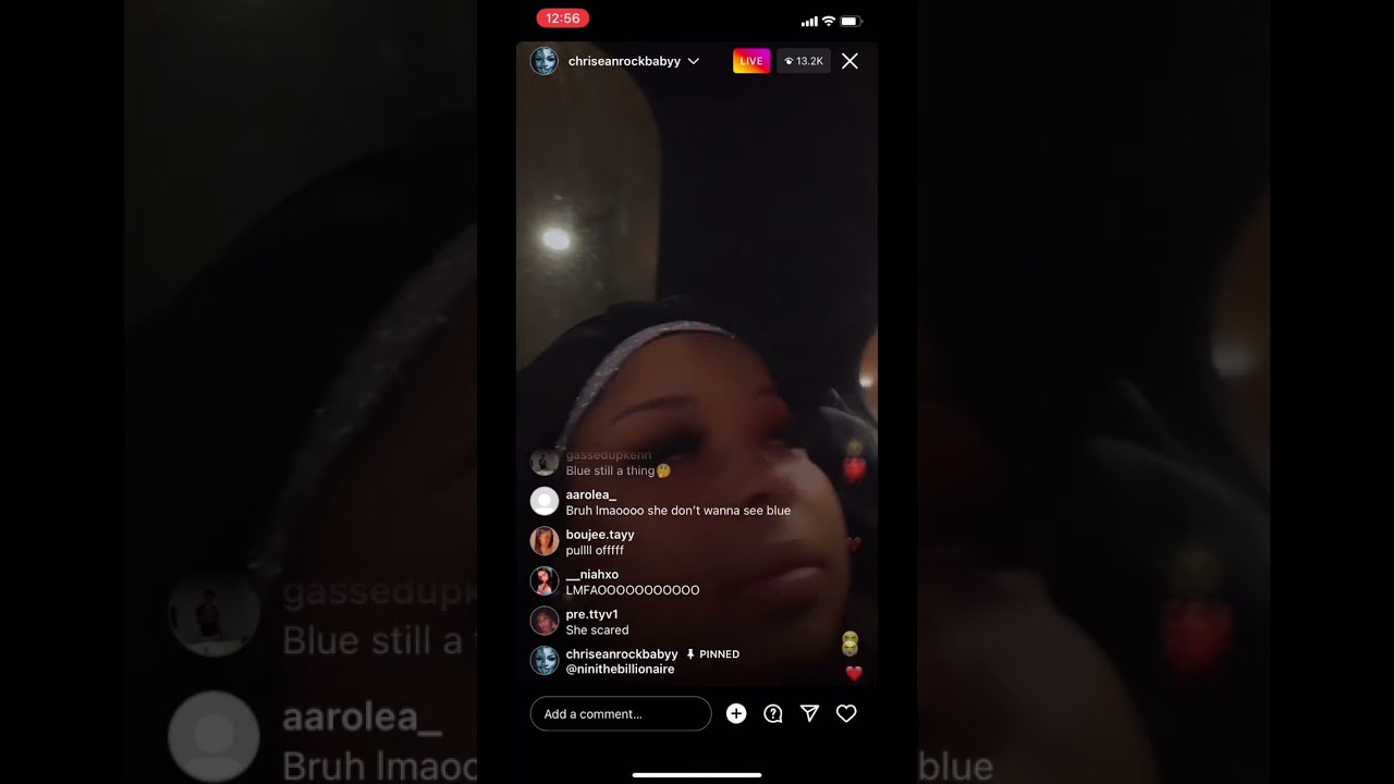 Blueface Ends Chrisean Rock Ig Live after exposing their location! #chriseanrock #bluefacebaby