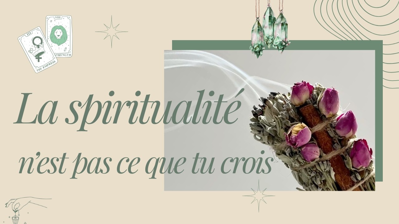 La spiritualité n’est pas ce que tu crois☀️💫(et c’est une bonne nouvelle)